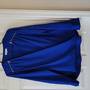 Calvin klein long sleeve blous Size L